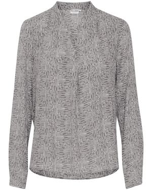 Pulz Bluse 'Gene' - Grau