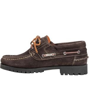 Floris Van Bommel Mokassin Boat Shoe 02 - Braun