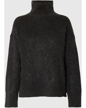 SELECTED Pullover - Schwarz