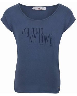 Bellybutton Shirt Baumwoll-T-Shirt Für Die Schwangerschaft - Blau