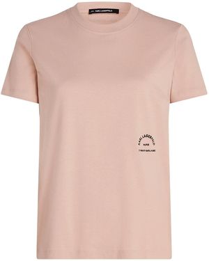 KARL LAGERFELD T-Shirt - Pink