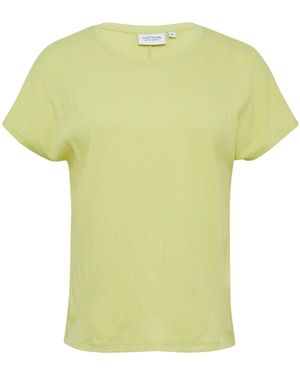 comma casual identity T-Shirt - Gelb