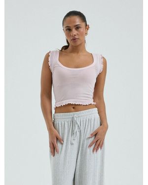 Seamless Basic Top Cotton - Weiß