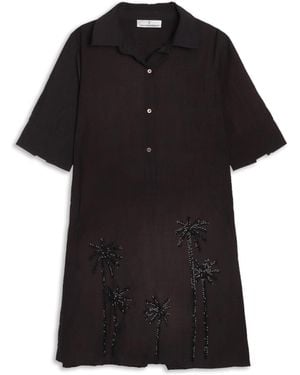 Lola Casademunt Blusenkleid - Schwarz