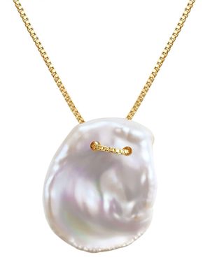 Valero Pearls Kette - Mettallic