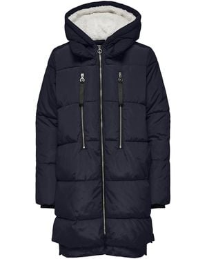 ONLY Wintermantel Newnora - Blau
