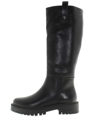 U.S. POLO ASSN. Stiefel - Schwarz