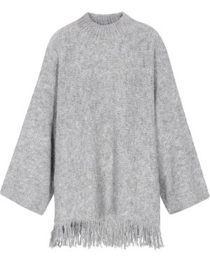 IZIA Pullover Boho - Grau