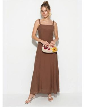 Bianco Lucci Kleid Maxi - Mehrfarbig