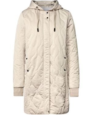 Street One Blousonmantel Mit Steppmuster - Natur