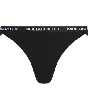 KARL LAGERFELD Slip - Schwarz