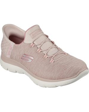 Skechers Slip On Summits - Schwarz