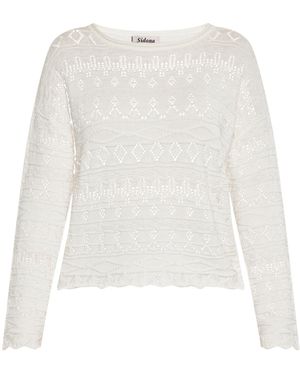 SIDONA Pullover - Weiß