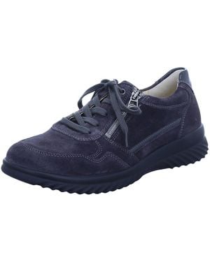 Ganter Sportlicher Schnürschuh Sneaker Low Damen 204528-6100 Echtleder - Blau