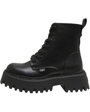 Buffalo Schnürstiefelette Aspen - Schwarz