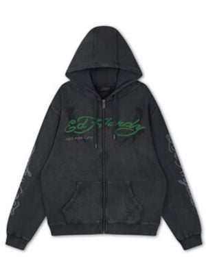 Ed Hardy Sweatjacke Art For Life - Schwarz
