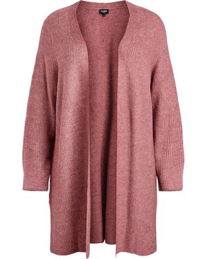 Zizzi Strickjacke Fjul - Rot