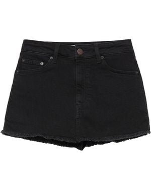 Pull&Bear Hosenrock - Schwarz