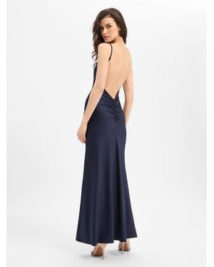 Marie Lund Abendkleid - Blau
