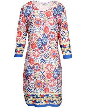 VICCI Germany Jerseykleid, Model Trägt Größe - Weiß