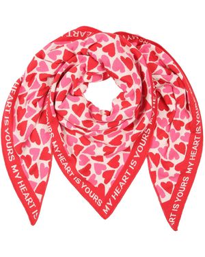 Zwillingsherz Tuch Love Is Love - Rot