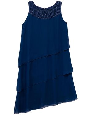 Sheego Abendkleid - Blau
