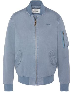 Schott Nyc Übergangsmantel - Blau