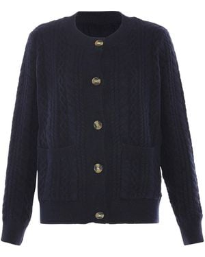 Blonda Strickjacke - Blau