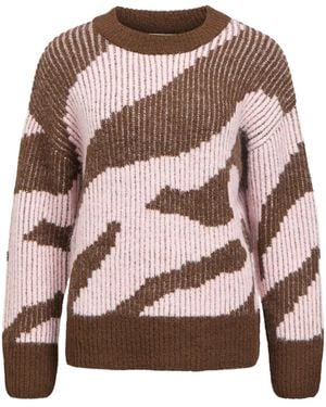 Object Pullover Objleylo - Pink