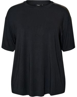 Zizzi T-Shirt Hildur - Schwarz
