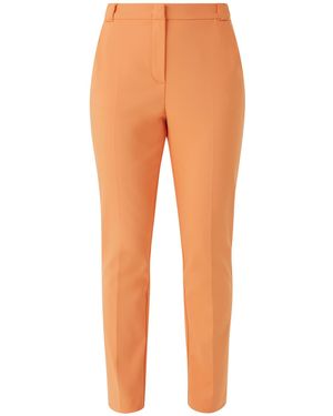 Comma, Bügelfaltenhose - Orange