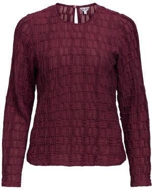 Object Bluse Objevie - Lila