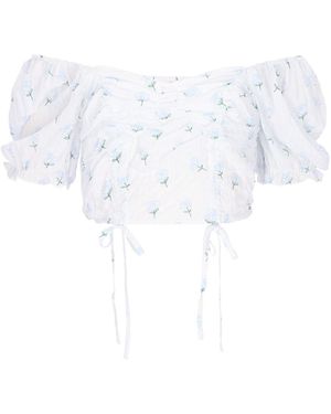 myMo Bluse Young Fashion - Weiß