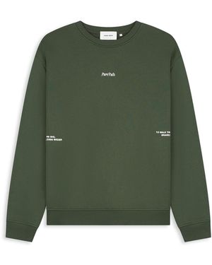 Pure Path Sweatshirt - Grün