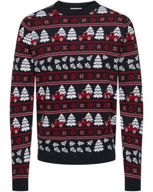 Only & Sons Pullover Onsxmas - Rot