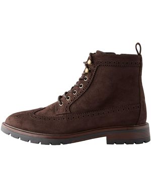 Next Schnürstiefel - Braun