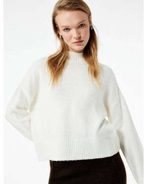 Koton Pullover - Weiß