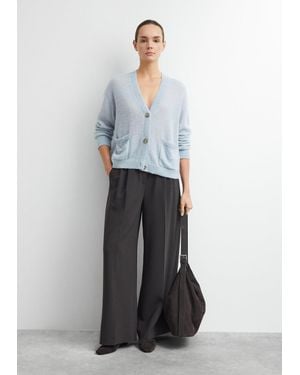 Comma, Strickjacke - Grau