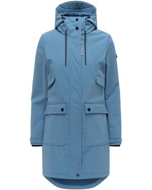 Navahoo Funktionsmantel Morgennebel 14 - Blau
