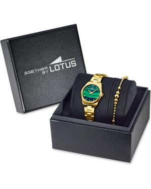 Lotus Uhr - Schwarz