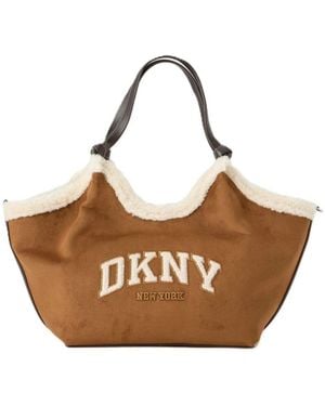 DKNY Schultertasche R63Ace49 - Weiß