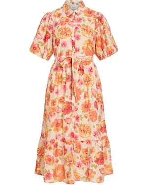 Vila Kleid - Orange