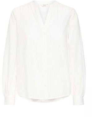B.Young Bluse Byhiglitter - Weiß