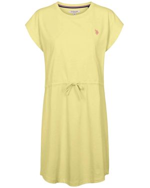 U.S. POLO ASSN. Dress Uwida - Gelb
