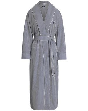 Polo Ralph Lauren Morgenmantel Shirting Stripes - Grau