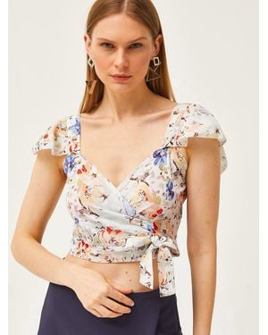 Olalook Bluse - Natur