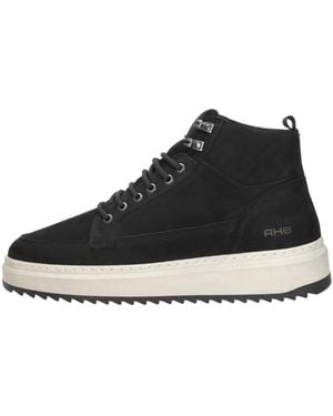 Rehab Sneaker High Rafa Nub - Schwarz