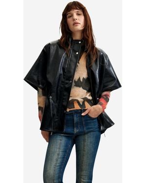Desigual Übergangsjacke Ponchorichmond Pasadas B 26Waip01 - Schwarz