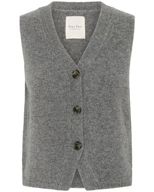Part Two Strickweste Sylva - Grau