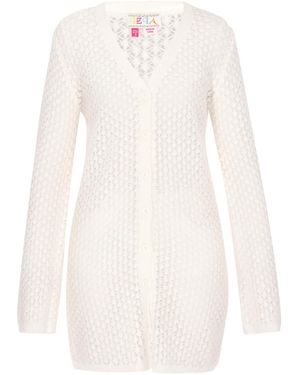 IZIA Strickjacke - Weiß